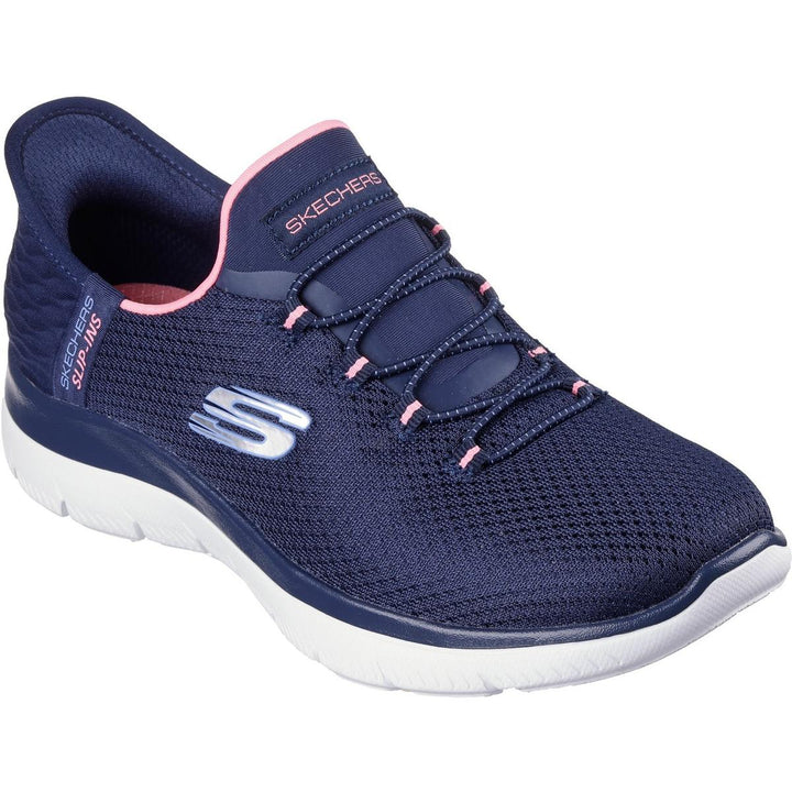 Skechers Summits Diamond Dream Trainer Navy/Pink