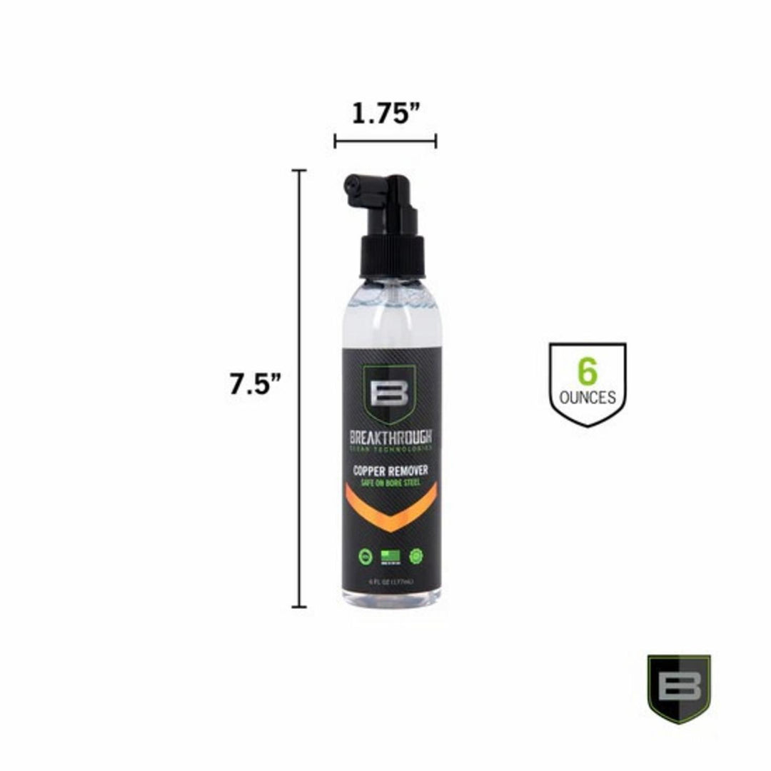 Breakthrough Clean Copper Remover 6oz Pump Spray