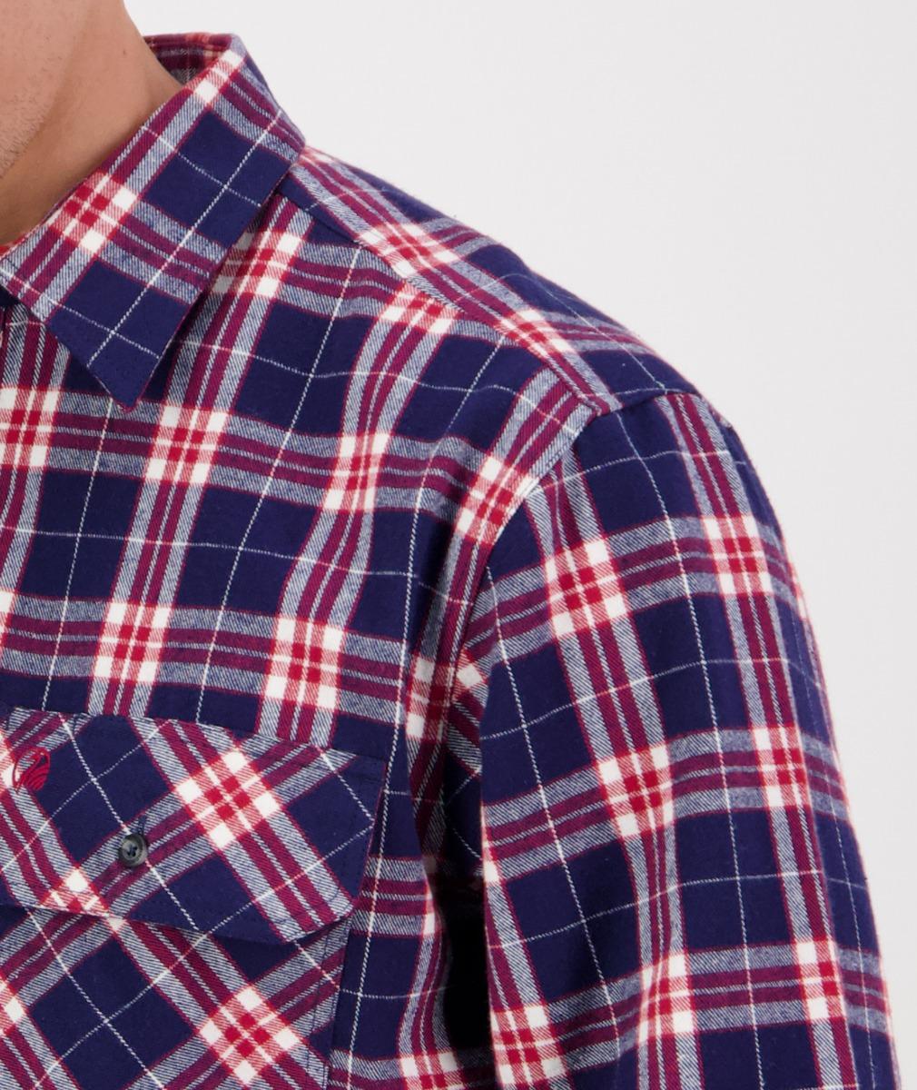 Swanndri Barn Shirt Brick Red
