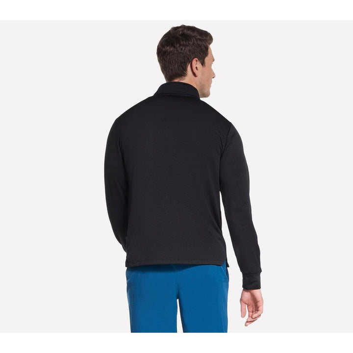GODRI ALL DAY THERMAL 1/2 ZIP Bold Black