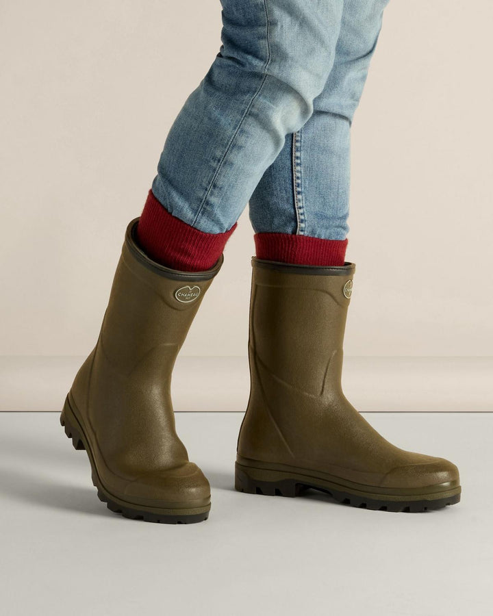 Le Chameau Men's Country Cross Neoprene Lined Bottillon Boot