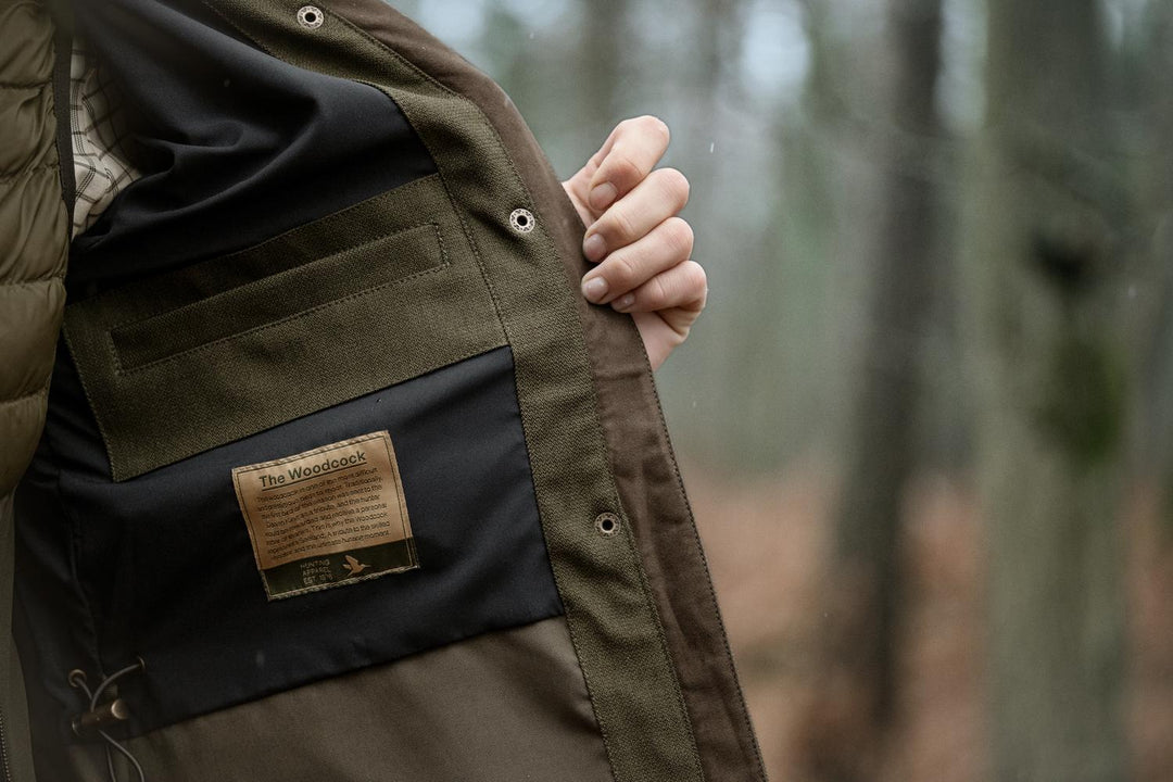 Woodcock Royale Eve Jacket Shaded Olive – view 7