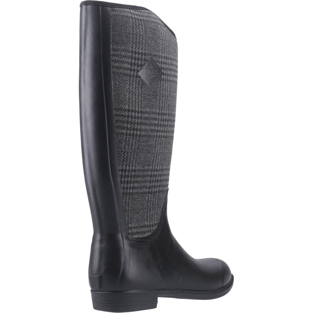Muck Boots Derby Tall Black/Plaid – view 2