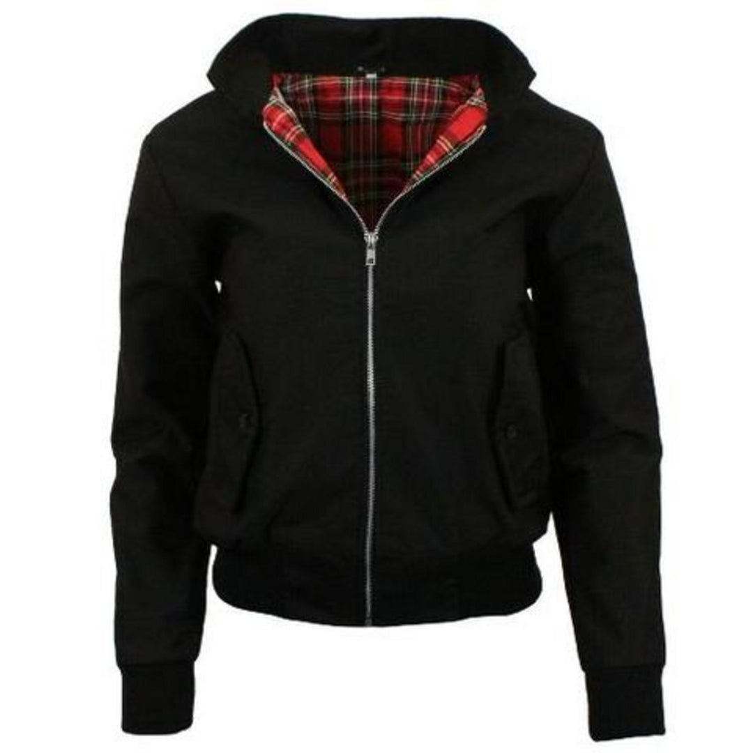 Urban Road Ladies Classic Vintage Harrington Jacket