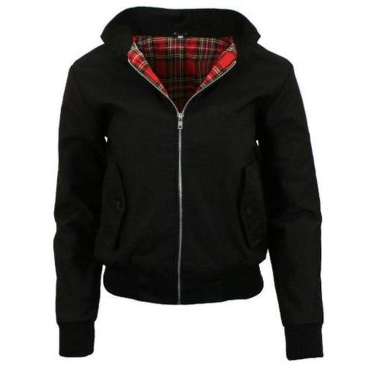 Urban Road Ladies Classic Vintage Harrington Jacket