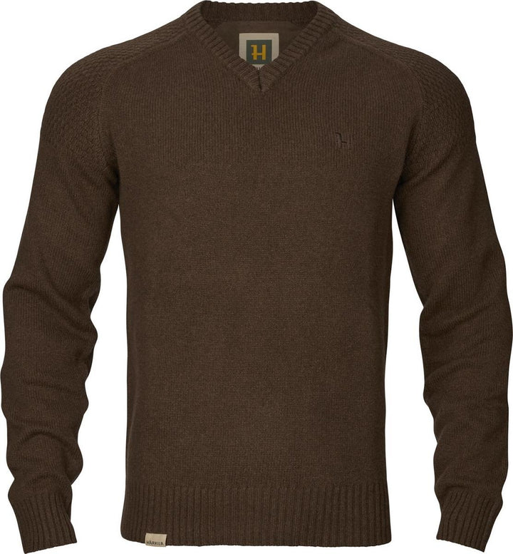 Harkila Vincent merino v-neck pullover Demitasse