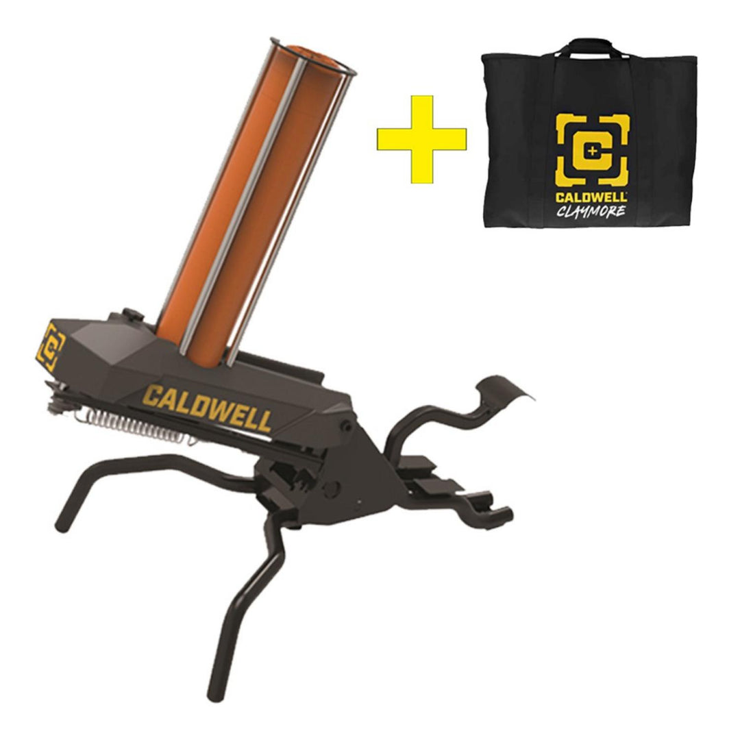 Caldwell Claymore Clay Target Thrower Trap Inc Carry Bag