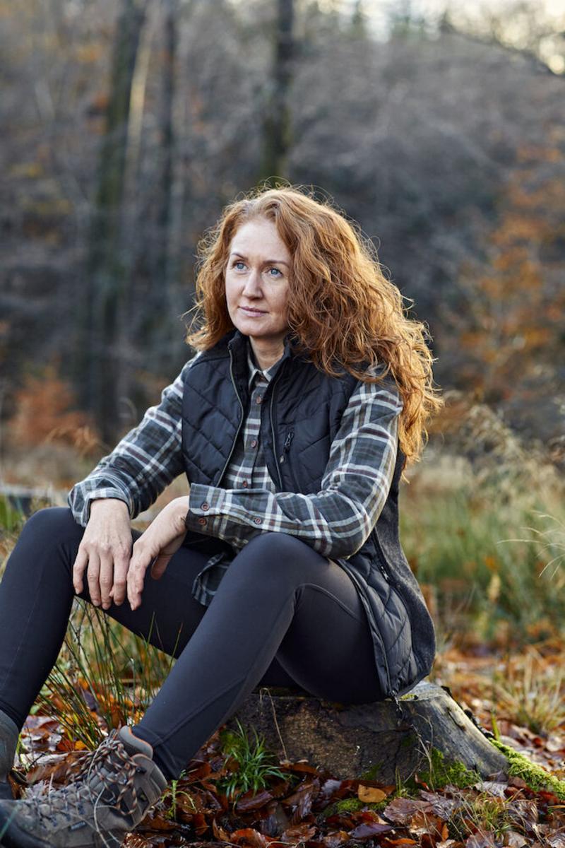 Deerhunter Lady Caroline Padded Waistcoat with knit Black