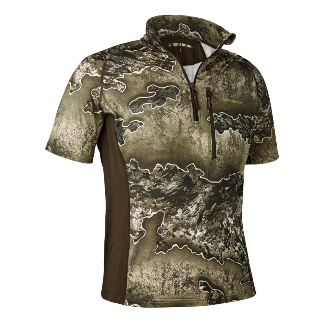 Deerhunter Excape Ins. T-shirt w/zip-neck -