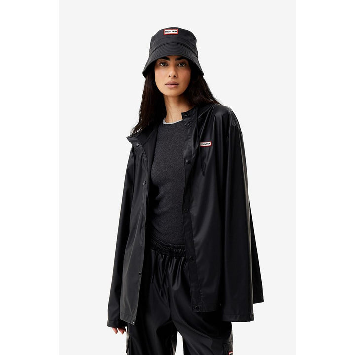 Hunter Izzy Hooded Jacket Black