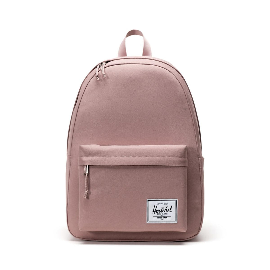 Herschel Bags Classic XL Backpack Ash Rose - Tonal stripe EcoSystem Liner, Floating sleeve fits a laptop