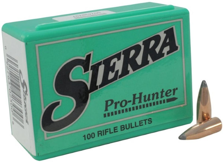 Sierra .270 Pro-Hunter Bullet Heads 130gr Spitzer 100pk 1830 - Caliber: 270, Diameter: .277"