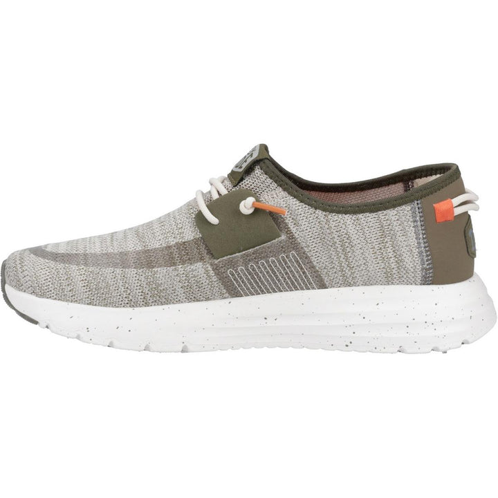 HEYDUDE Sirocco Sport Mode Trainer Green/Dusty Olive/Orange