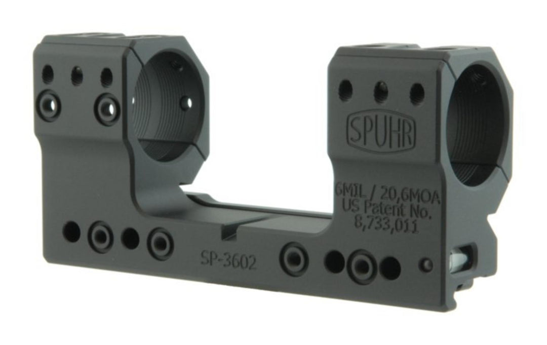 Spuhr ISMS SP-3602 30mm Scope Mount, 38mm, 6 MIL/20 MOA Picatinny