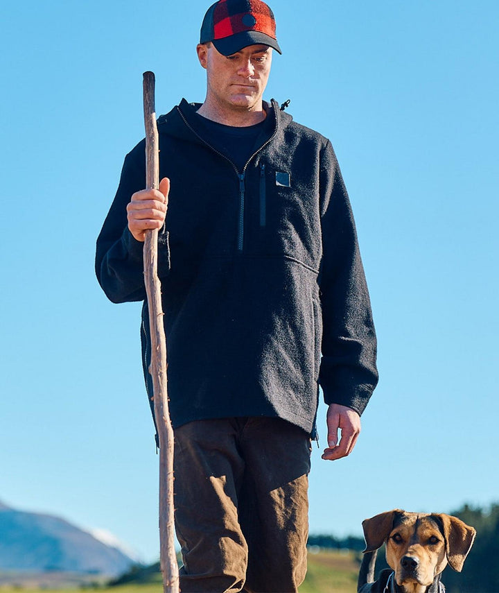 Swanndri Men's Reidston Windproof Wool Anorak