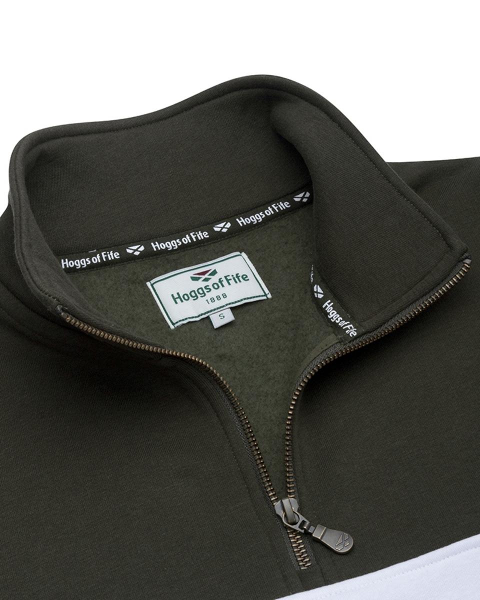 Hoggs of Fife Dumfries 1888 Gents 1/4 Zip Sweatshirt – view 2