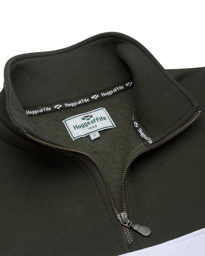 Hoggs of Fife Dumfries 1888 Gents 1/4 Zip Sweatshirt