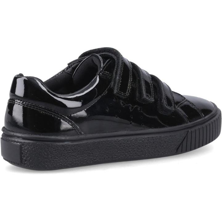 Hush Puppies ELSIE TOUCH FASTENING SN Black Patent – view 2