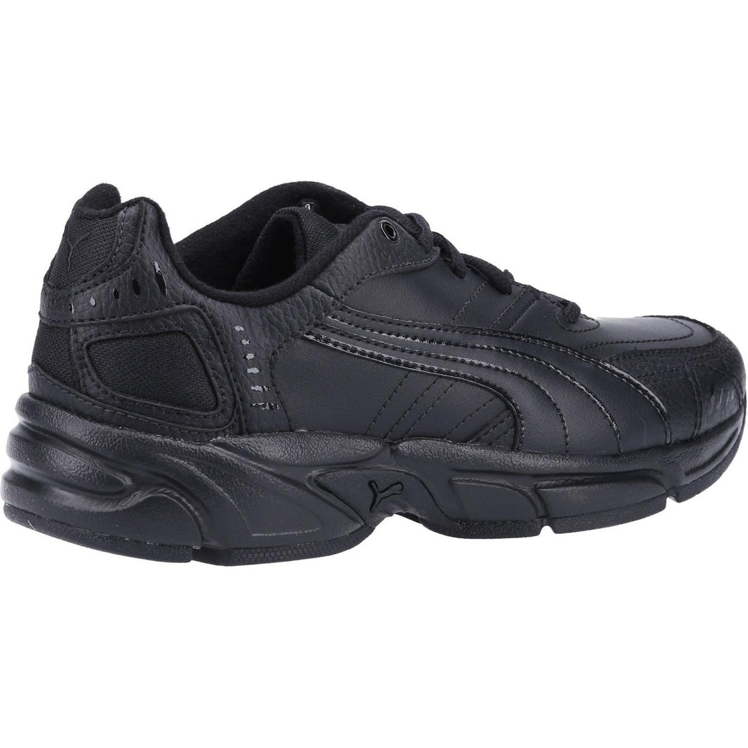 Puma Hahmer Junior Lace-Up Trainer - Black – view 3