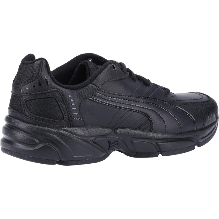 Puma Hahmer Junior Lace-Up Trainer - Black – view 3