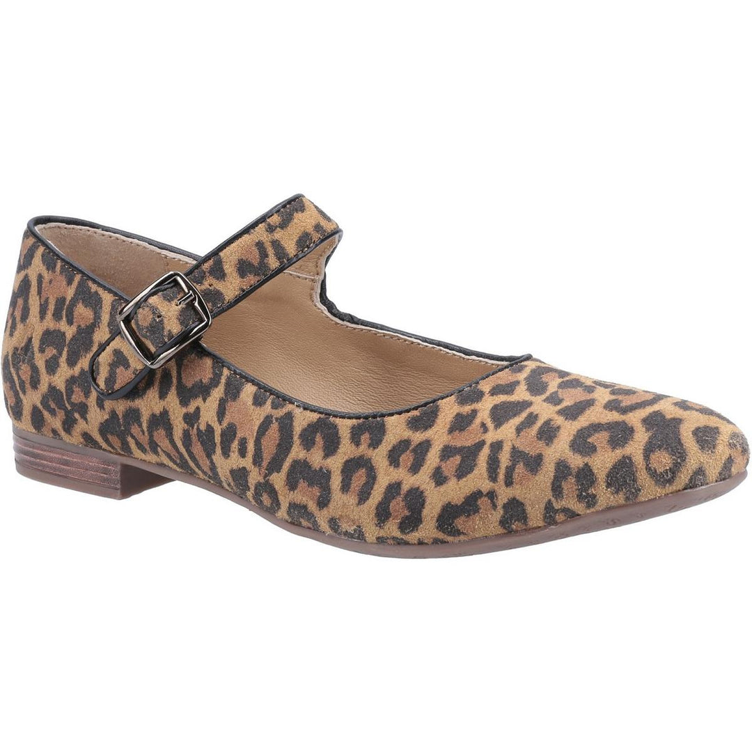 Hush Puppies Melissa Strap Shoe Leopard