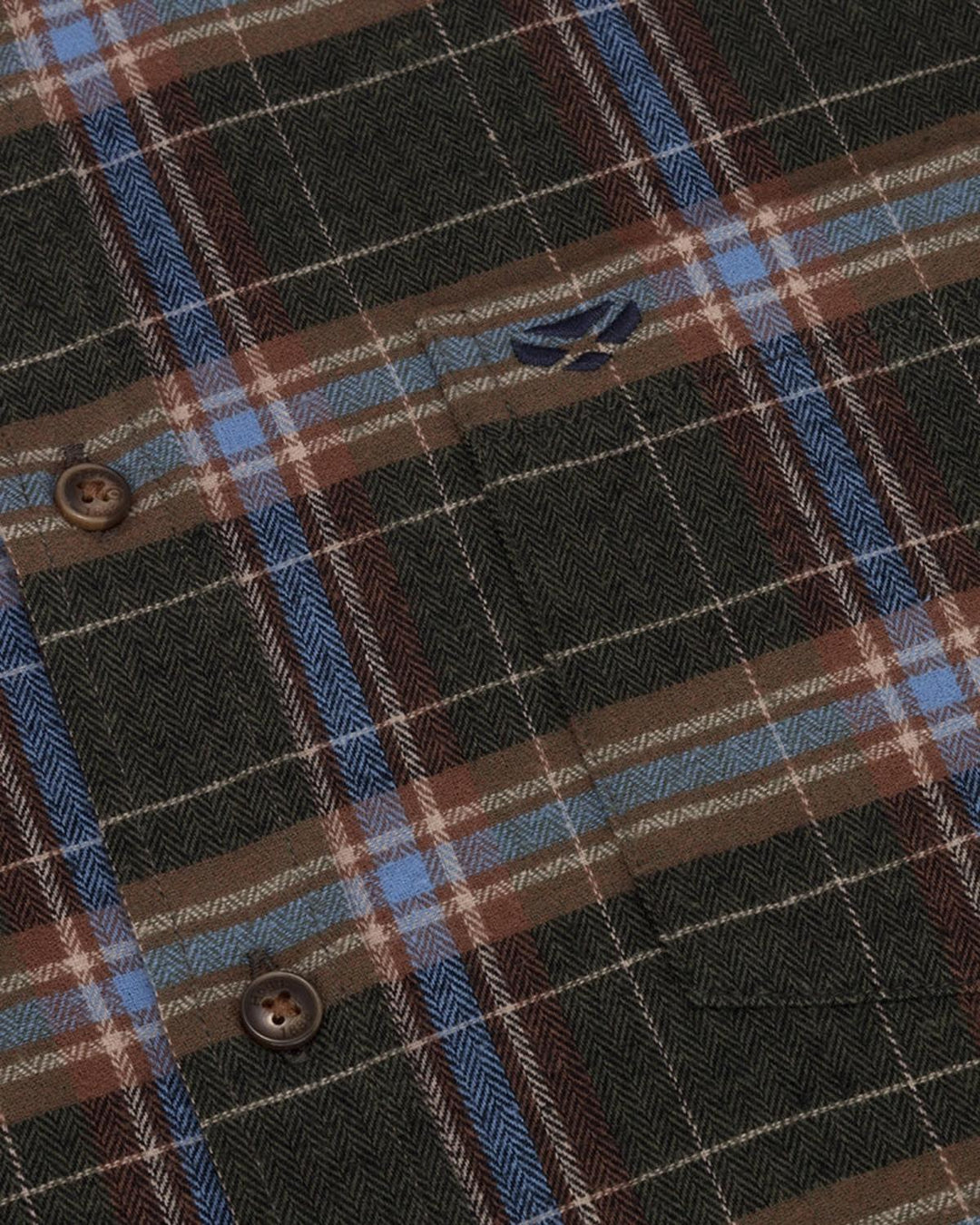 Hoggs of Fife Pitlessie Button Down Flannel Shirt