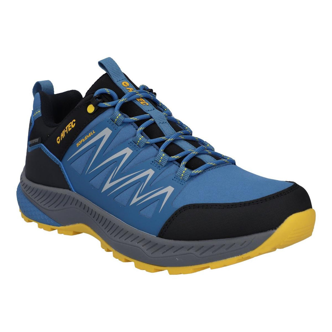 Hi-Tec Stealth Low Trail Shoe Blue/Black/Yellow
