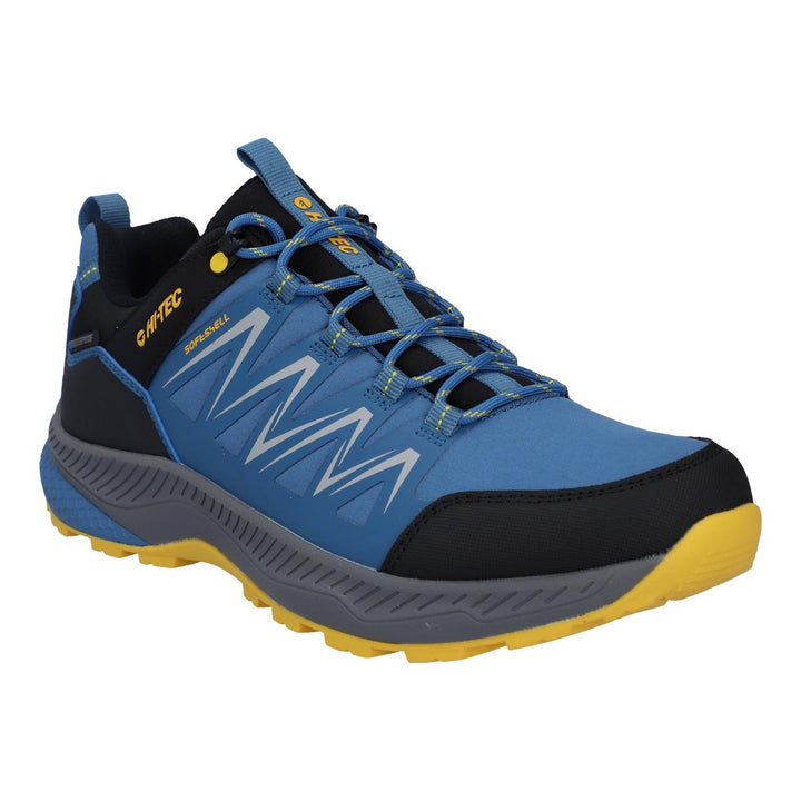 Hi-Tec Stealth Low Trail Shoe Blue/Black/Yellow