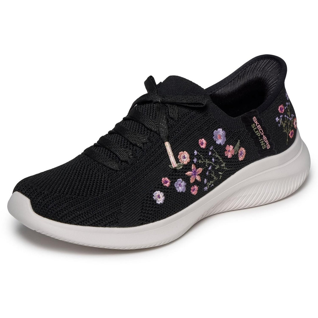 ULTRA FLEX 4.0 SWEET PETALS Black Knit/Multi Trim