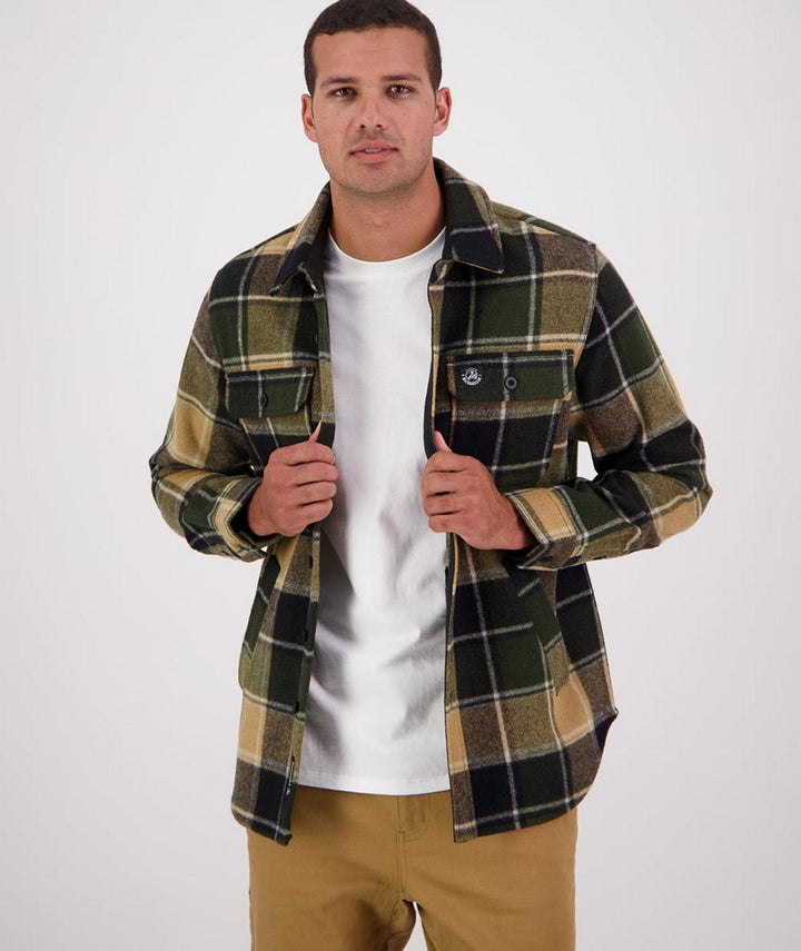 Swanndri Men's Kiaraki V3 Wool Shacket