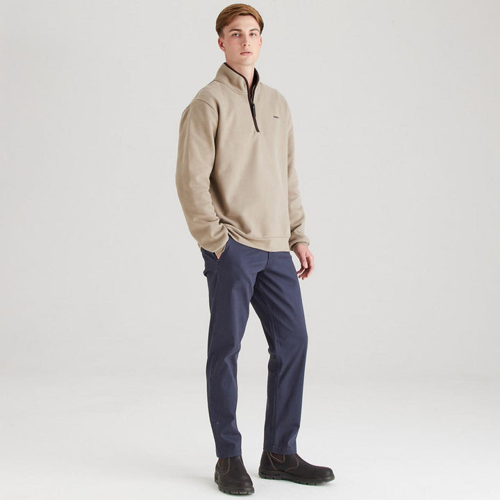 Ridgeline Mens Brancaster Quarter Zip Top – view 26