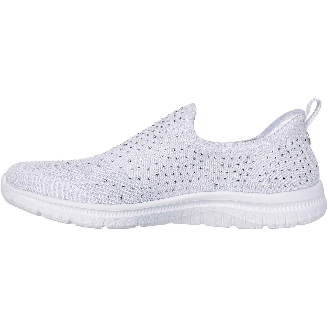 Skechers Virtueicon Martha Stewart Trainer White/Silver