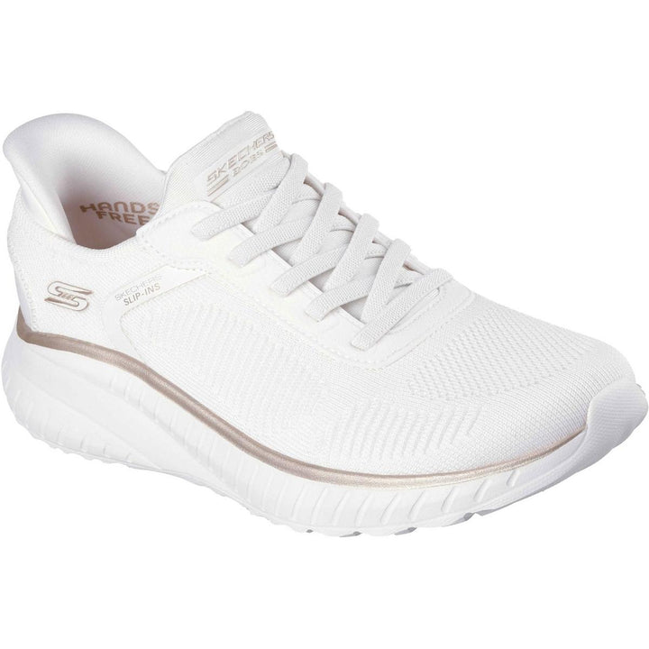 Skechers BOBS Sport Squad Chaos Shoe White/Gold
