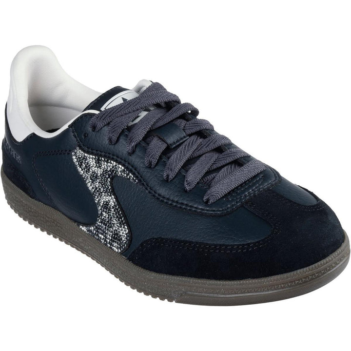 Skechers Hotshot Shimmering Spots Trainer Black/White