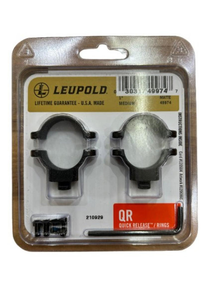 Leupold QR 1-in Medium Matte