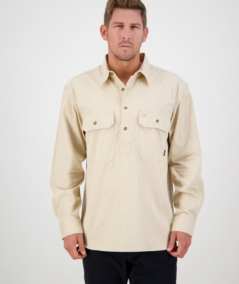 Swanndri Bendigo Work Shirt Bone