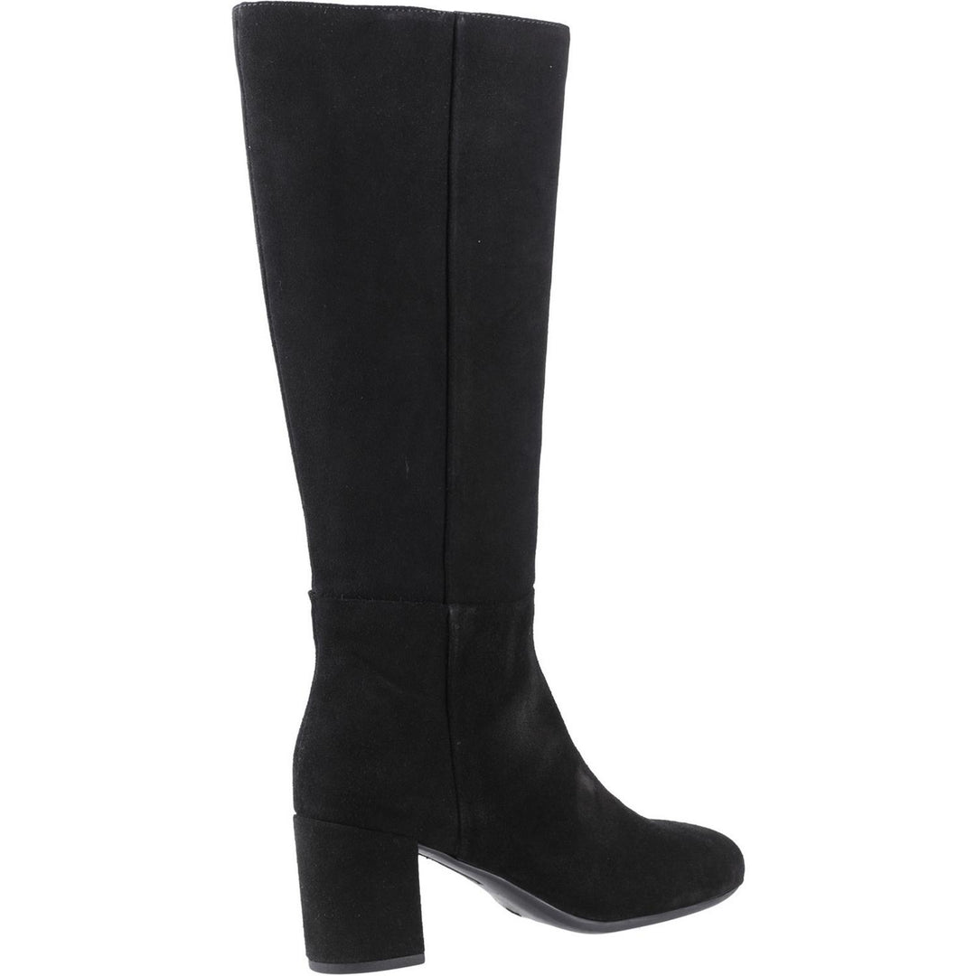 Oprah Suede Long Boot Black