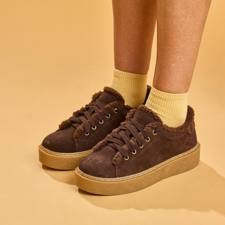 Brinlee Fur Trainer BROWN