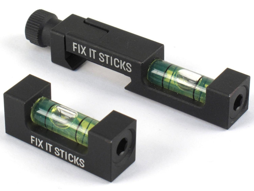 Fix It Sticks Set of Bubble Levels for Scope Levelling