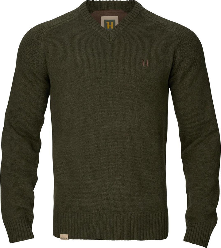 Harkila Vincent merino v-neck pullover Rosin