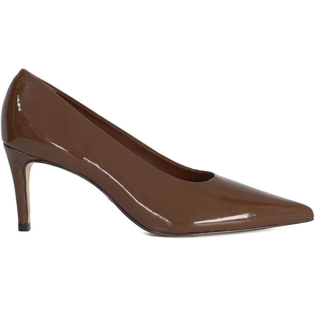 Dune Aspiring Court Shoes Brown