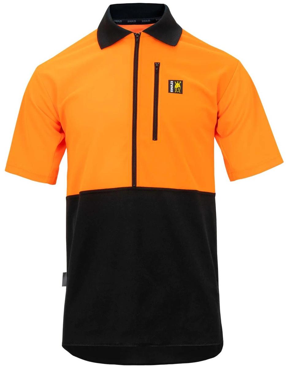 Swazi Hi-Vis Climbmax Shirt - Blaze/Black