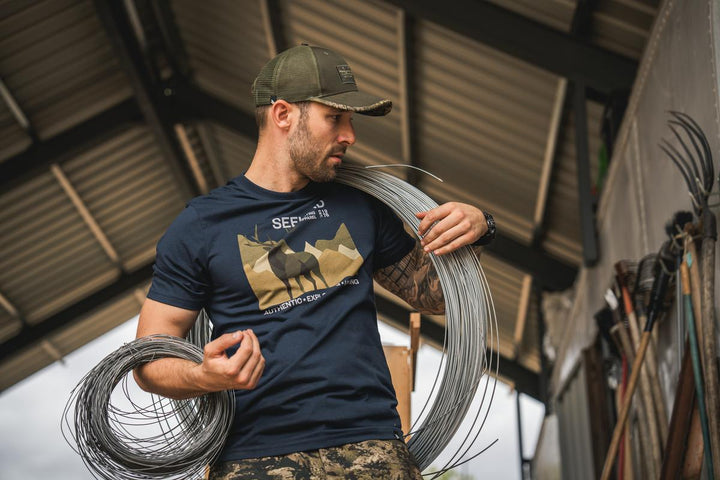 Seeland Fragment T-shirt Dark Blue