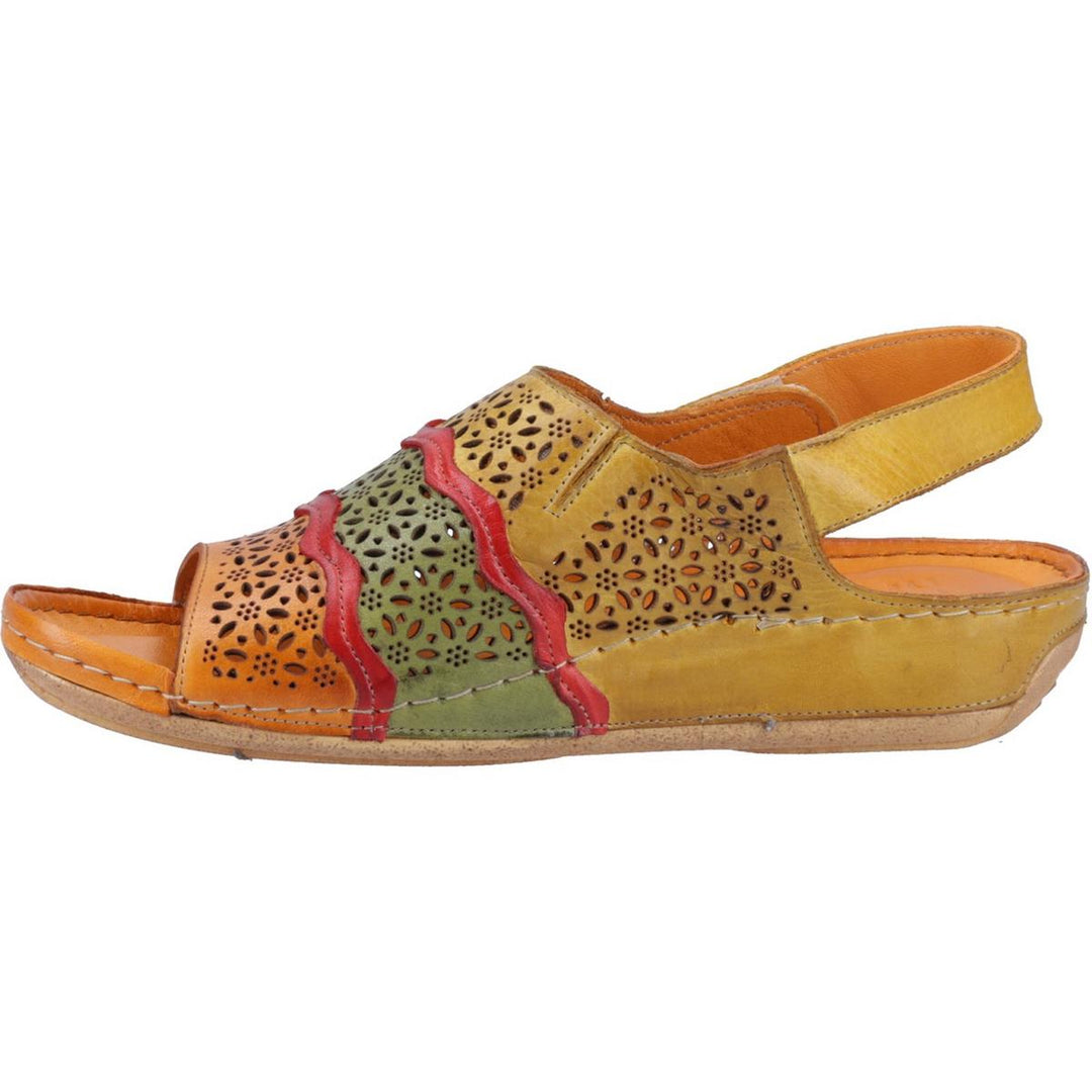 Riva Tripoli Sandals Orange/Multi