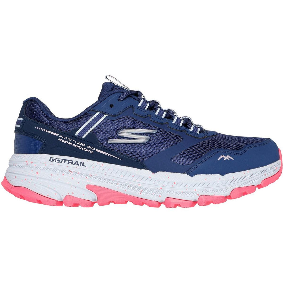 Skechers Performance GO RUN Trail Altitude 2.0 Ravine Trainers Navy/Orange
