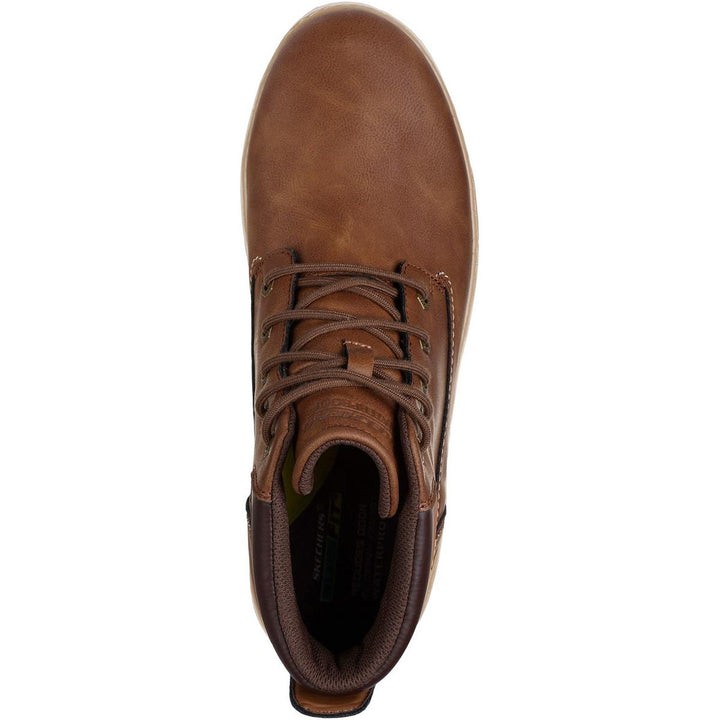 Skechers Garlan Deno Trainers Brown