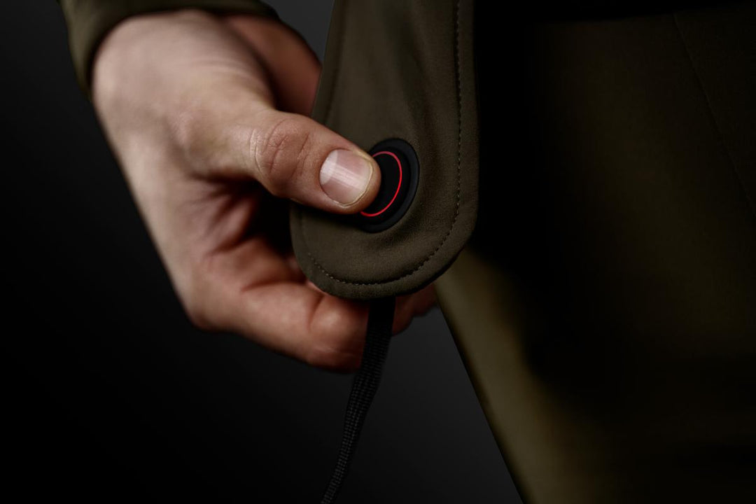 Harkila Härkila Heat USB-C Long Johns Willow green/Black
