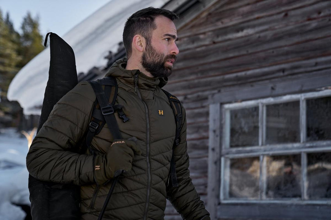Harkila Logmar Insulated packable hooded jacket Willow – view 8