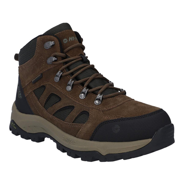 Hi-Tec Bandera Expedition Mid Wide Boots Smokey Brown/Khaki