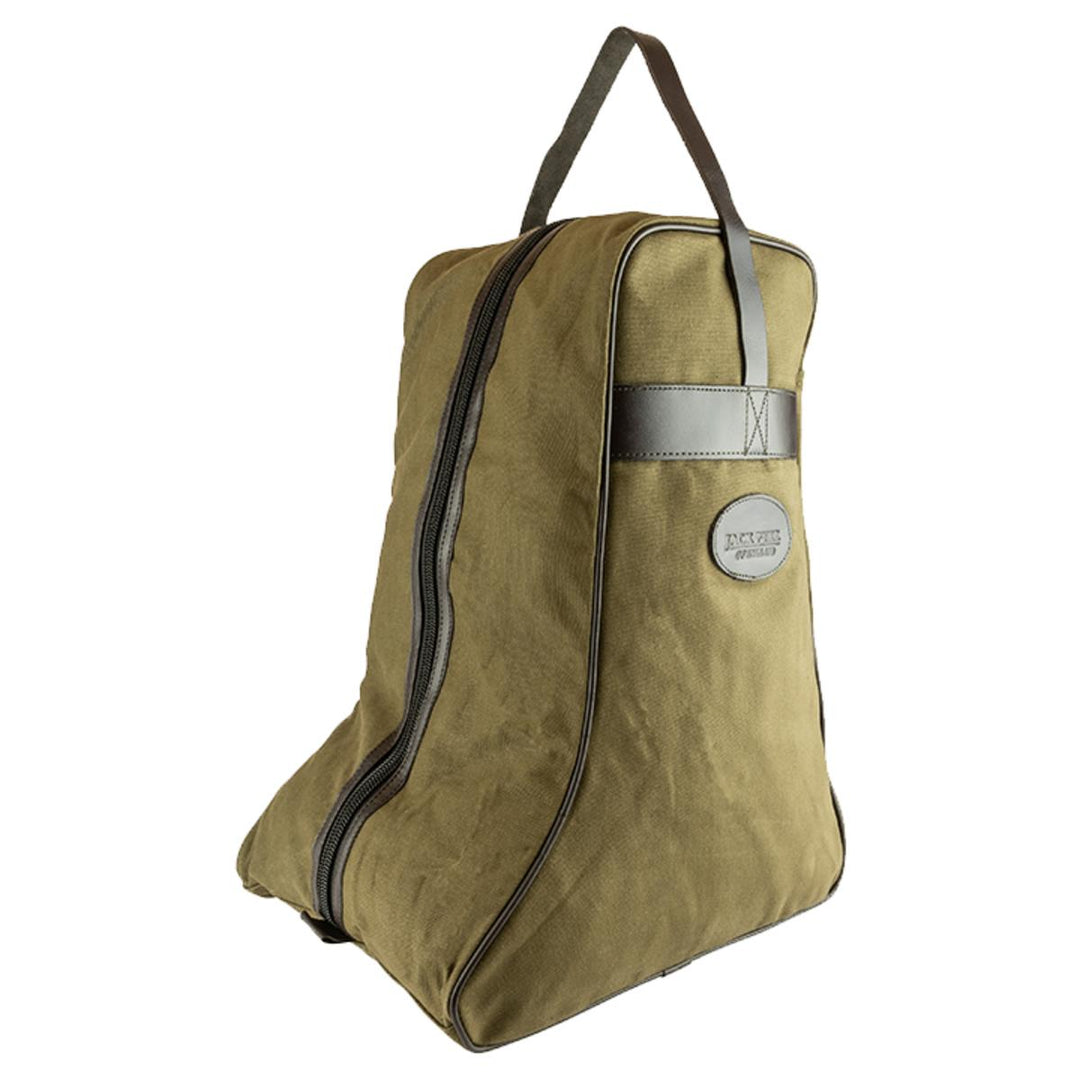 Canvas Boot Bag - Green